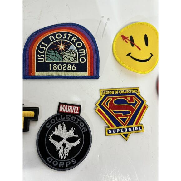 Funko MARVEL DC COLLECTOR CORPS Box Goonies Transformers Iron On Patches (7) - Picture 3 of 8